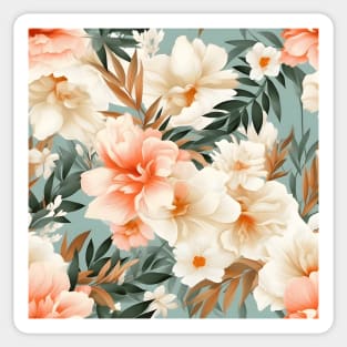 Wedding Flowers Pattern 20 Sticker